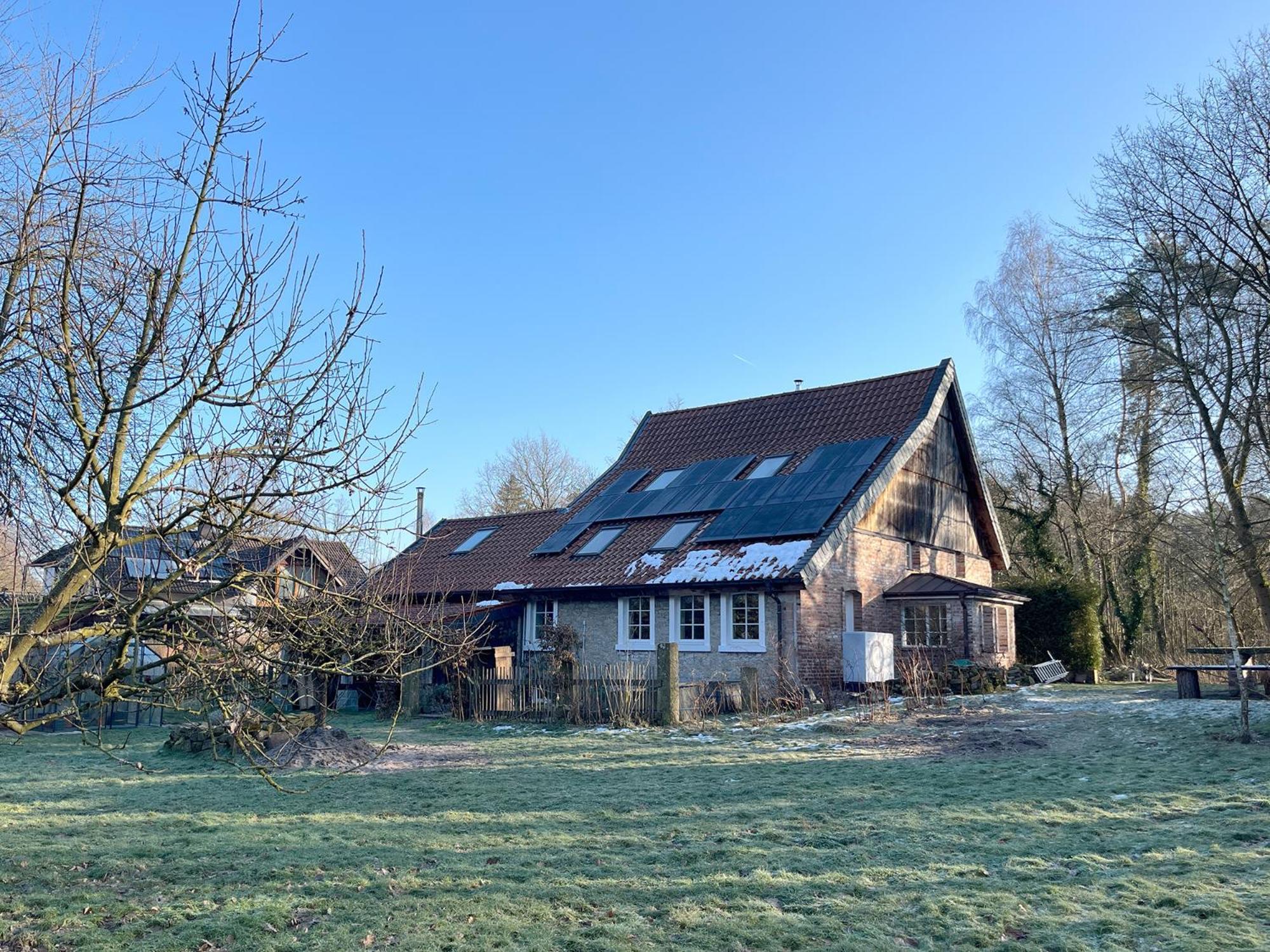 Ferienwohnung Gruen In Gruen Detmold Exterior foto